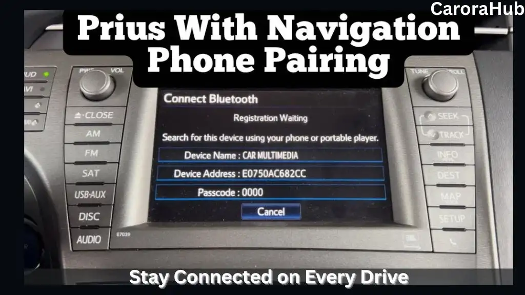 How to Pair Your Phone With Toyota Prius Bluetooth