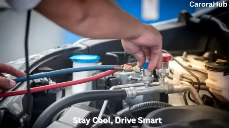 Driver checking Toyota Prius AC vents with thermometer inside the cabin