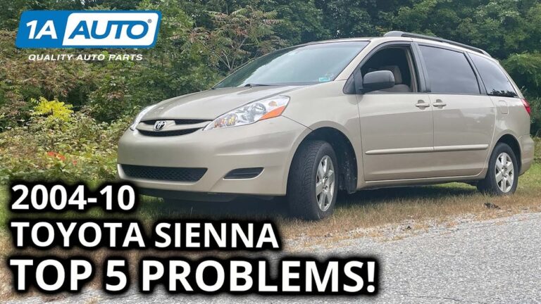 Gearbox Whining Noise in Toyota Sienna: Causes & Fixes Explained