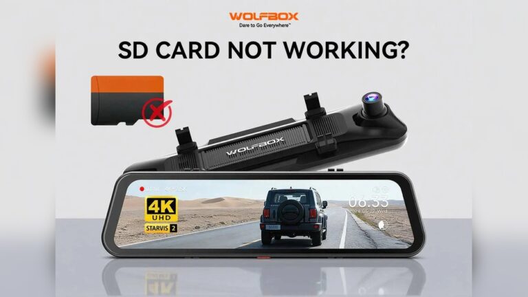 Why Does Dash Cam Not Detect SD Card