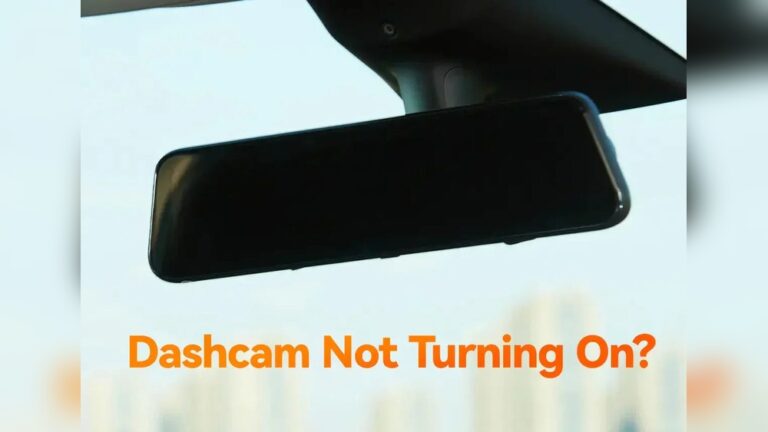 Why Does Dash Cam Not Turn on With Car