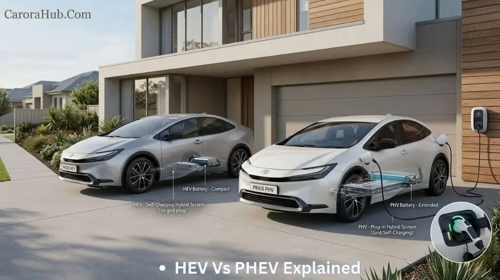 Toyota Prius hybrid vs plug-in hybrid explained with charging and battery differences