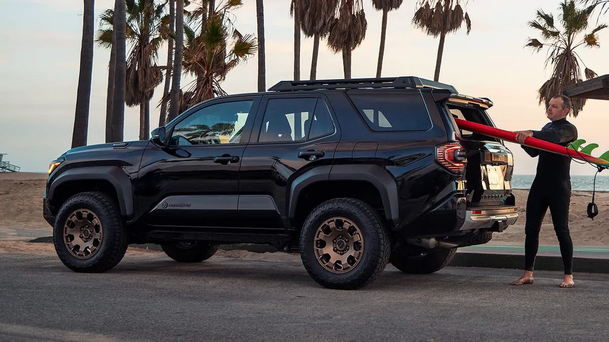 Checking the tire placard and fuel requirement before buying an SUV