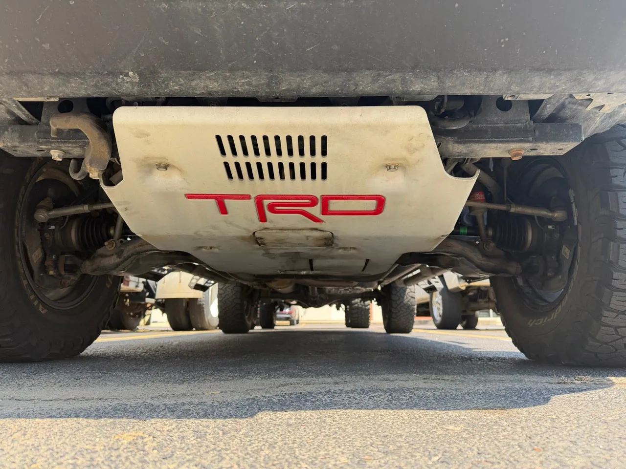 Factory plastic aluminum and steel skid plates compared