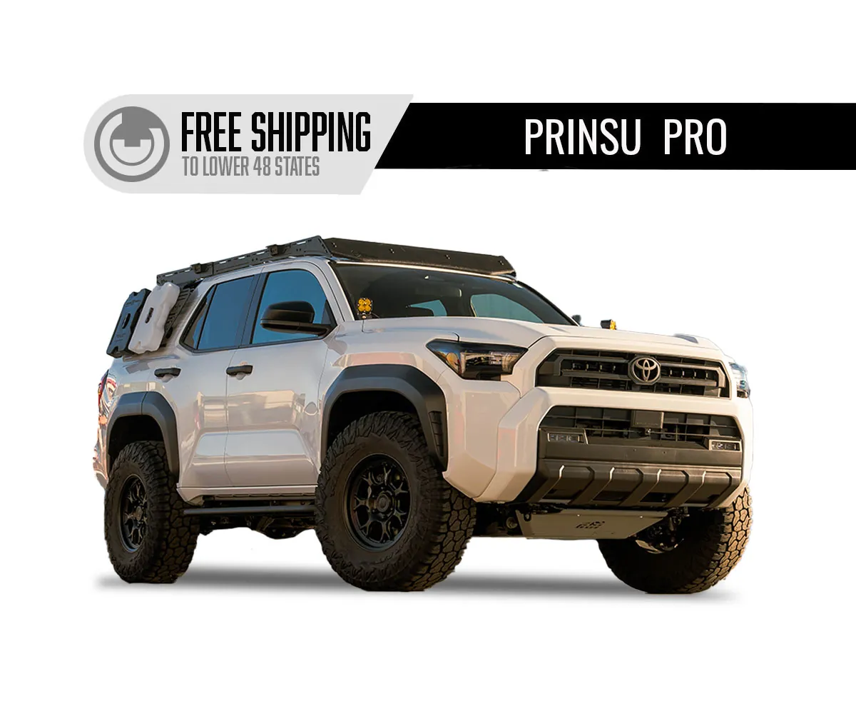 Installing a roof rack on a Toyota 4Runner roof rail