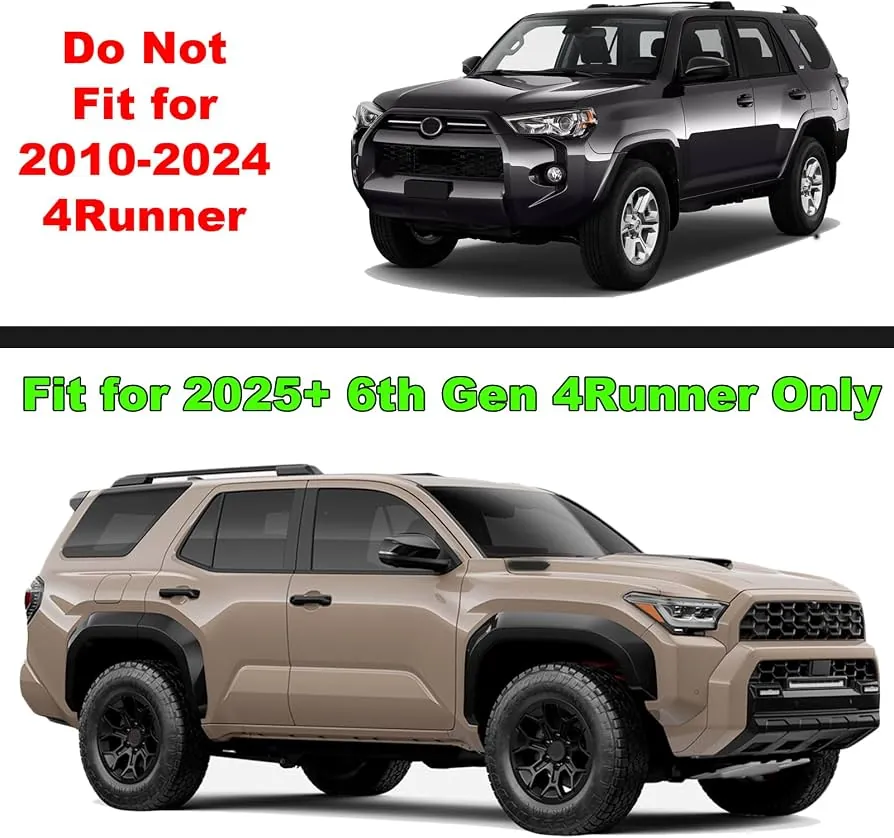 A lifted Toyota 4Runner parked under a streetlight with a catalytic converter shield.
