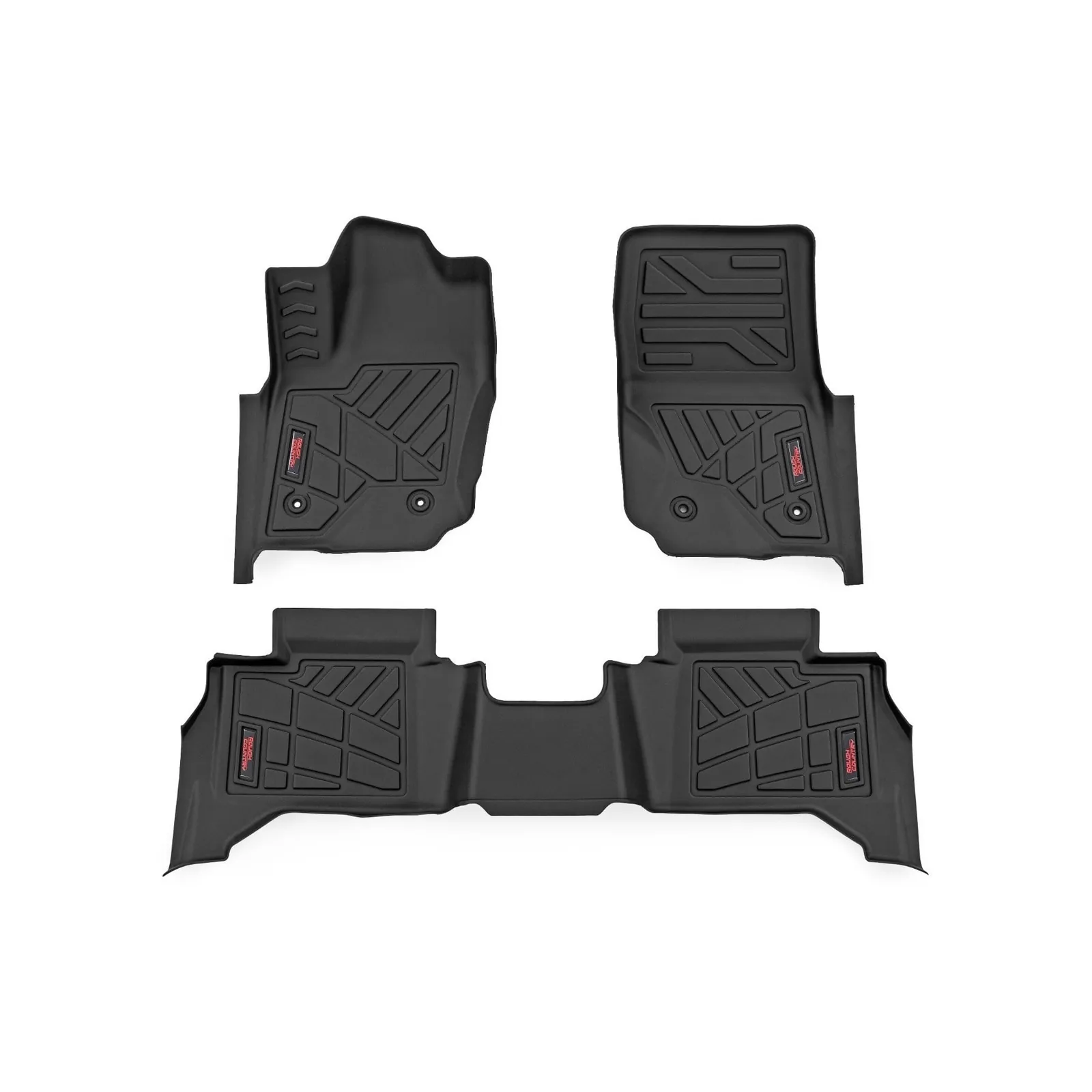 Small floor mat showing gaps on Toyota 4Runner footwell