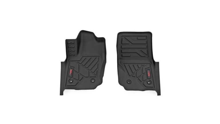 Toyota 4Runner floor mats displayed on the vehicle's interior showing proper fit and coverage